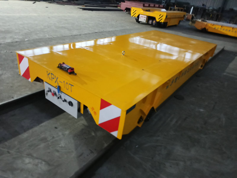 10 טון סוללה Powered Rail Transfer Trolley