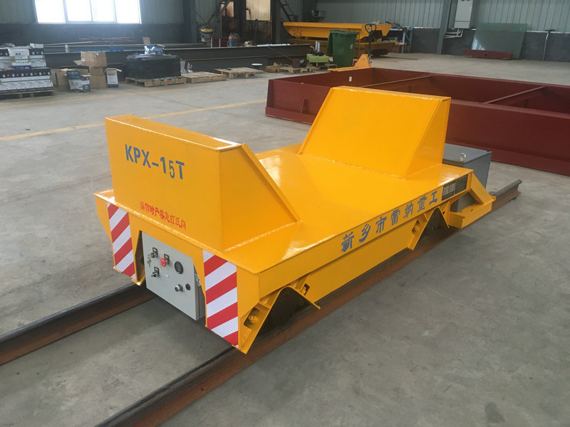 15 טון Steel Coil Battery Rail Transfer Cart