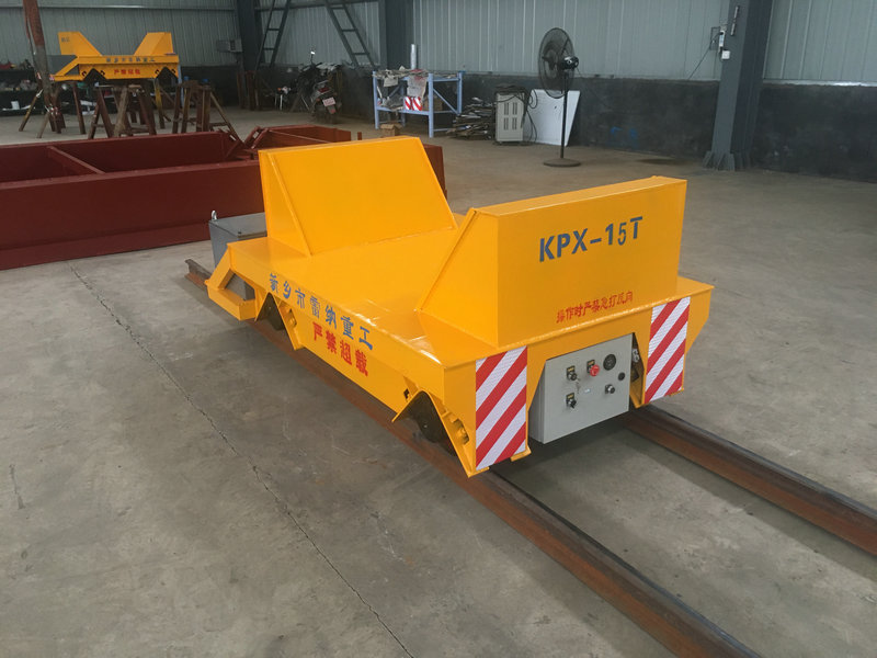 15 טון Steel Coil Battery Rail Transfer Cart