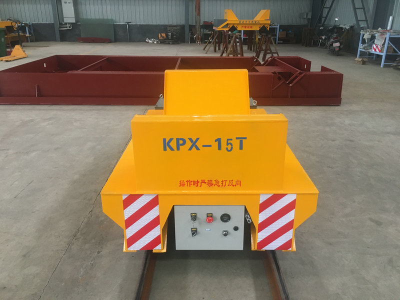 15 טון Steel Coil Battery Rail Transfer Cart