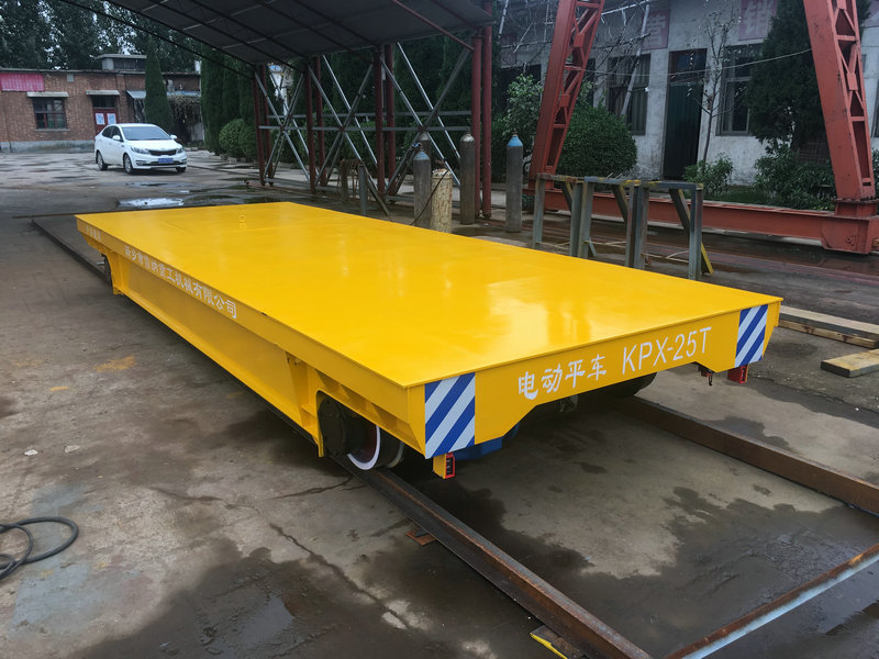 25 טון Steel Rebar Battery Transfer Trolley