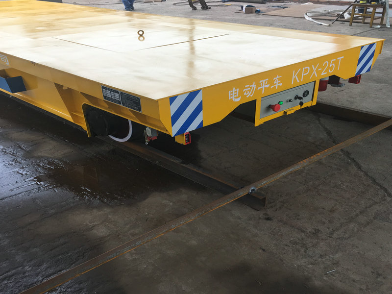 25 טון Steel Rebar Battery Transfer Trolley