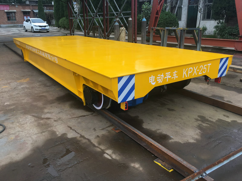 25 טון Steel Rebar Battery Transfer Trolley