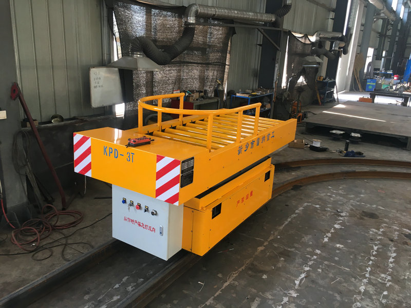 3T Rail הפוך חשמלי רכבי שטוח עם מעלית