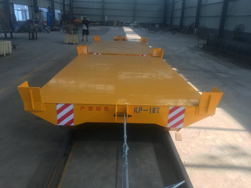 Cord Reel Drum Handling Transporters על רכבת