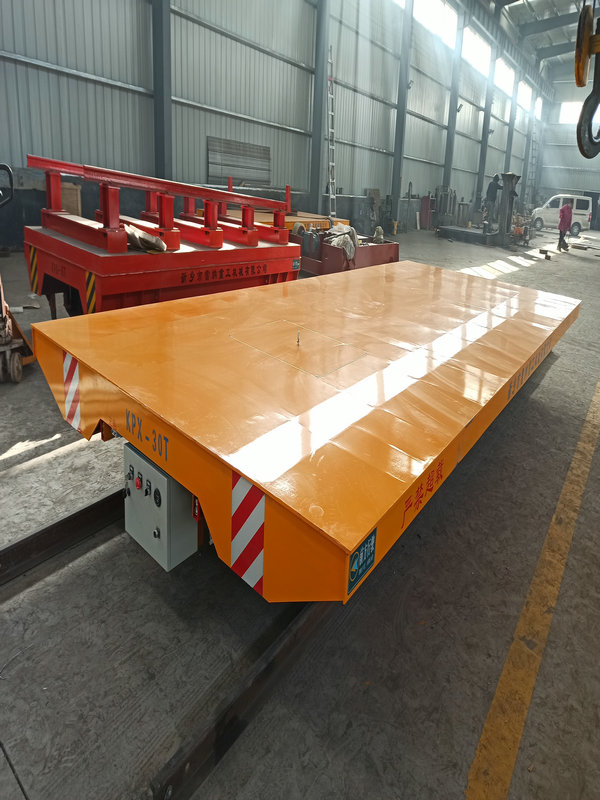 סוללה מונעת 30 טון Die and Mold Rail Transfer Cart