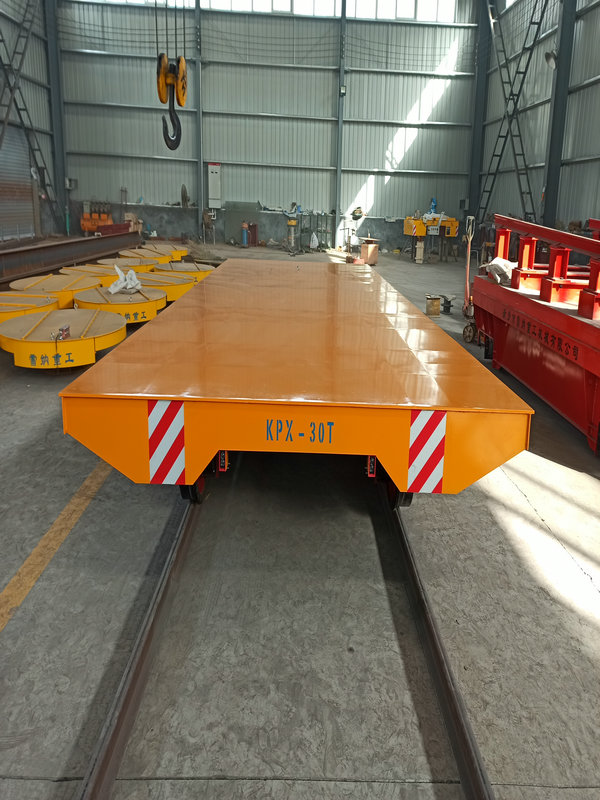 סוללה מונעת 30 טון Die and Mold Rail Transfer Cart